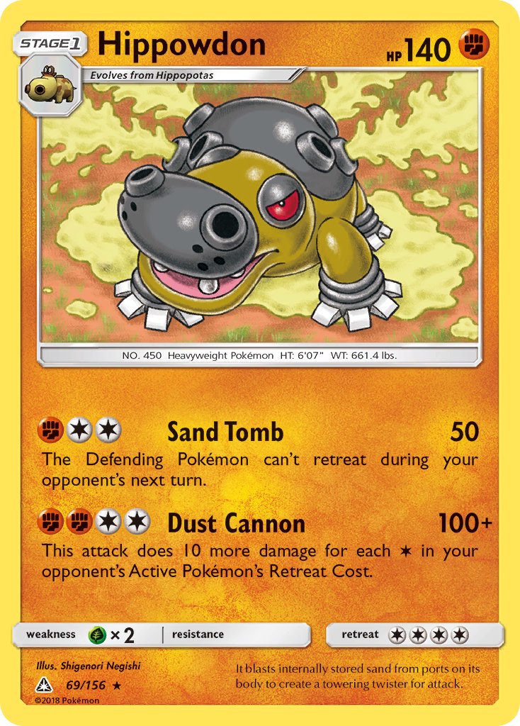 069/156 Hippowdon