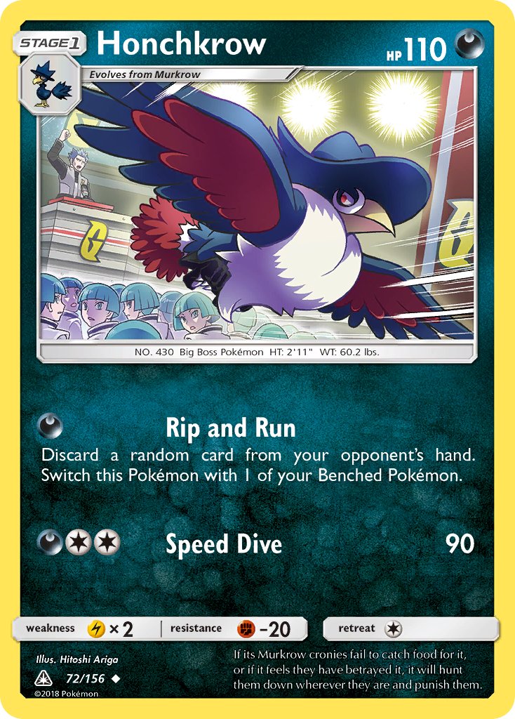 072/156 Honchkrow