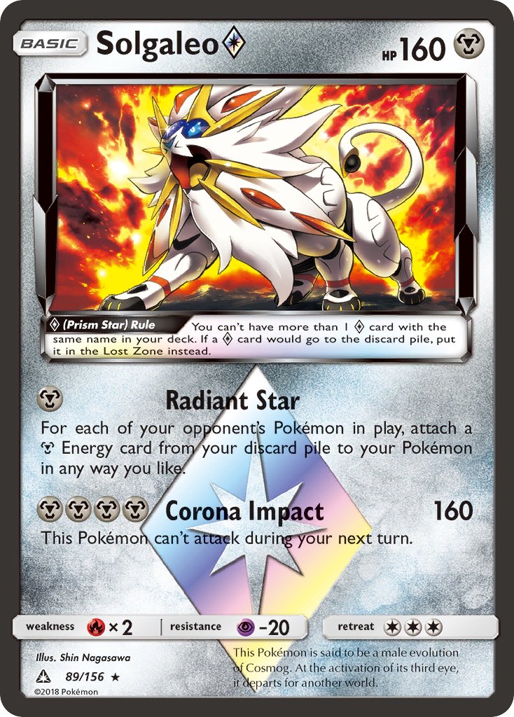 089/156 Solgaleo ◇ (Prism Star)