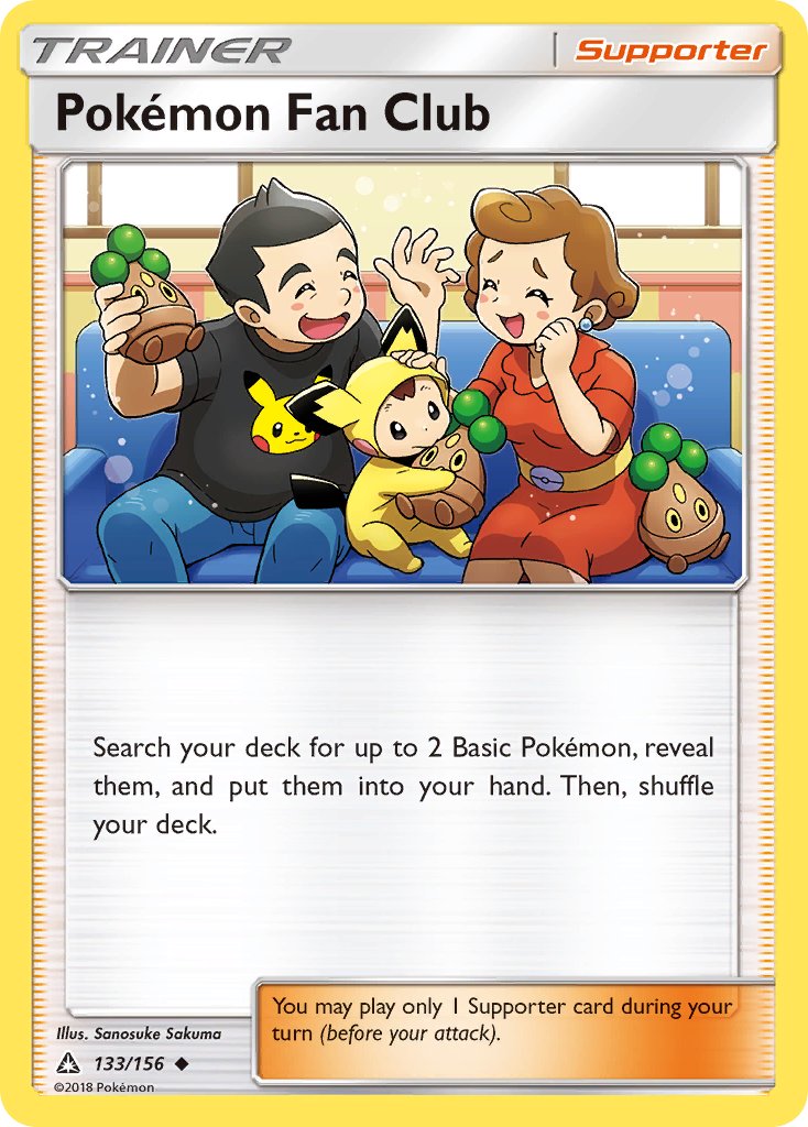 133/156 Pokémon Fan Club
