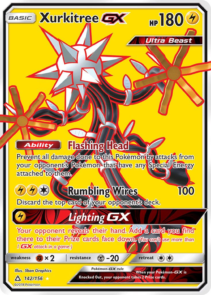142/156 Xurkitree GX (Full Art)