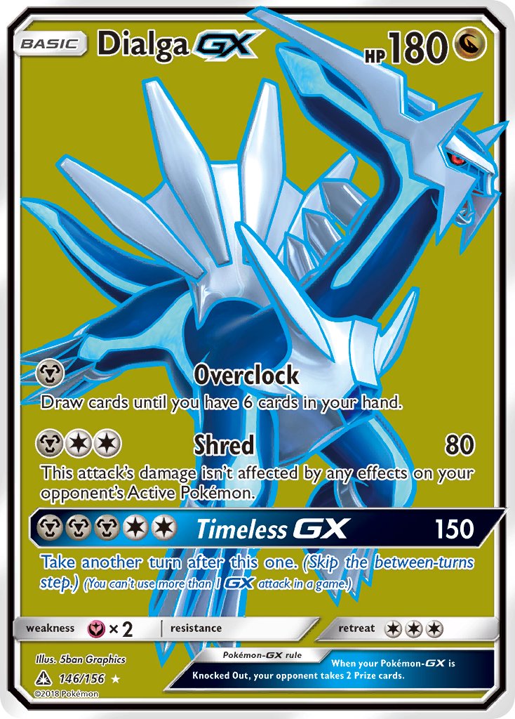 146/156 Dialga GX (Full Art)