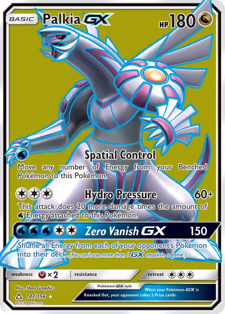 147/156 Palkia GX (Full Art)