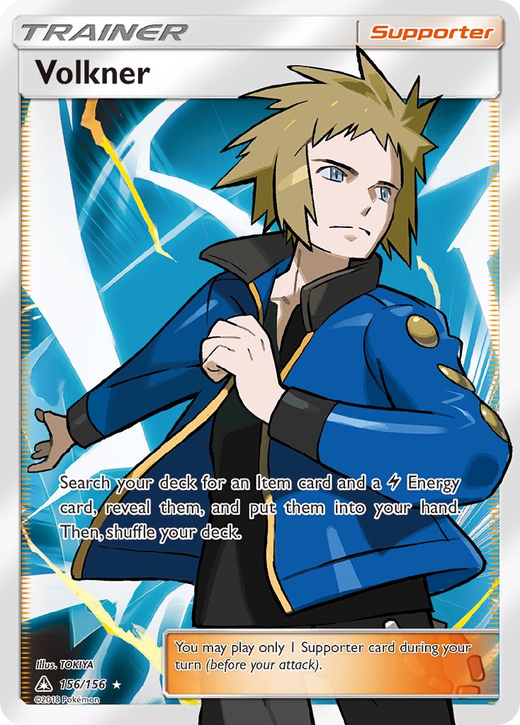 156/156 Volkner (Full Art)