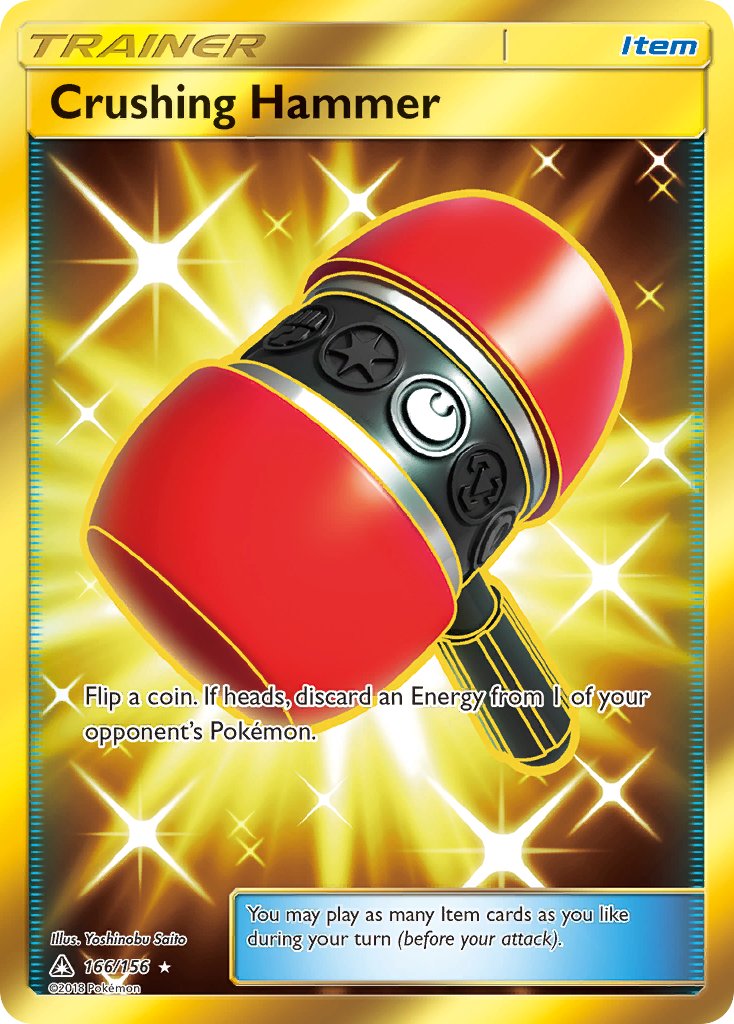 166/156 Crushing Hammer (Secret Rare)