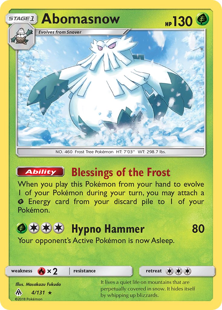 004/131 Abomasnow