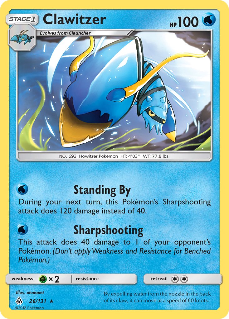 026/131 Clawitzer