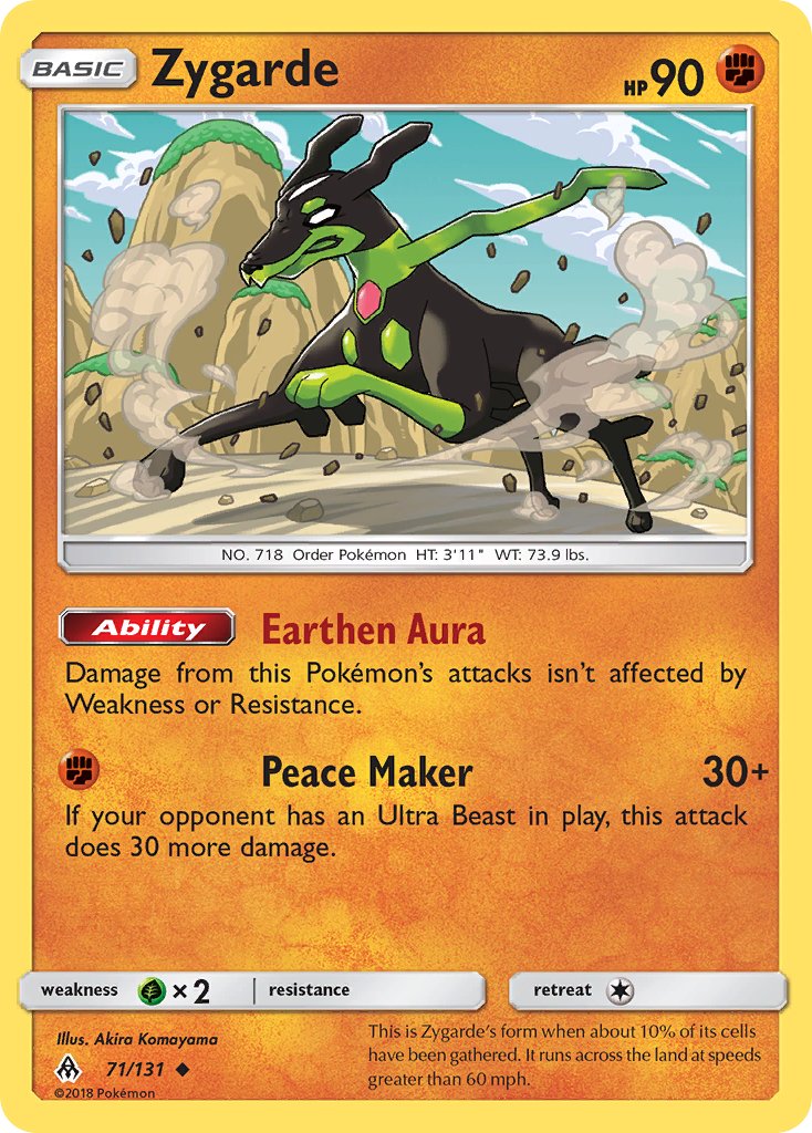 071/131 Zygarde