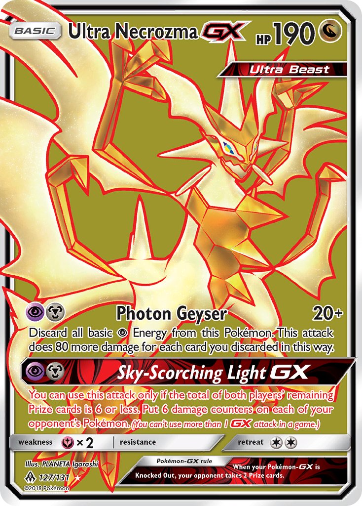 127/131 Ultra Necrozma GX (Full Art)