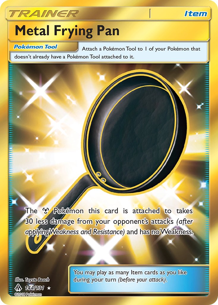 144/131 Metal Frying Pan (Secret Rare)