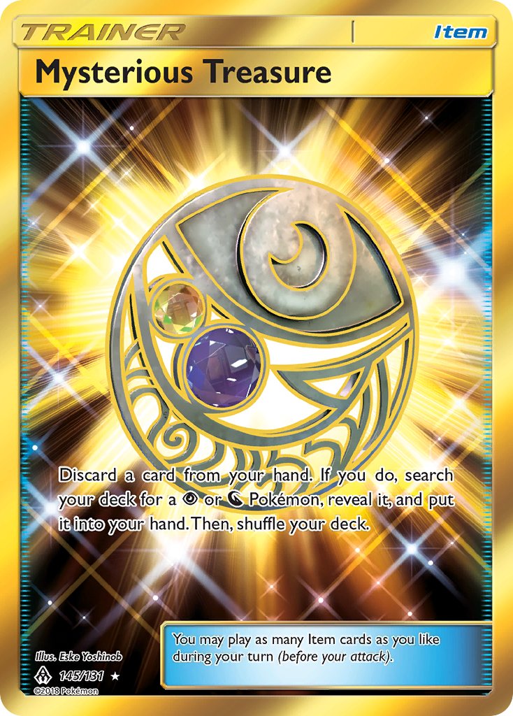 145/131 Mysterious Treasure (Secret Rare)
