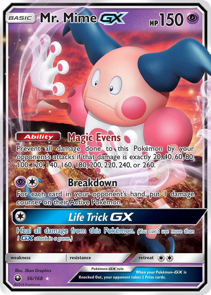 056/168 Mr Mime GX