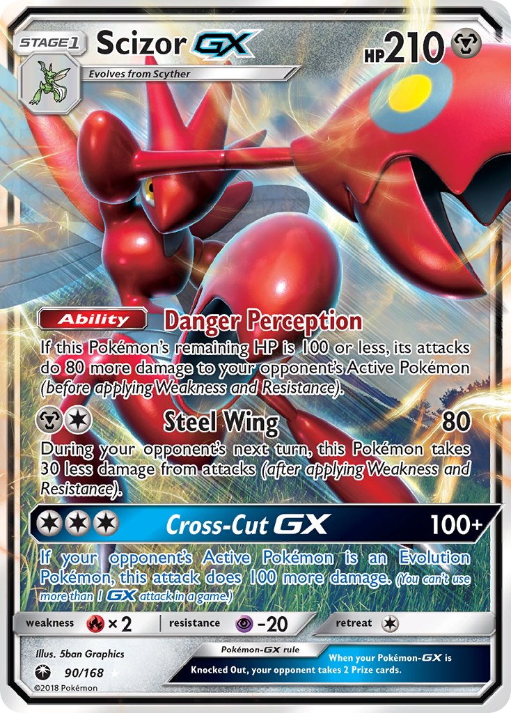090/168 Scizor GX