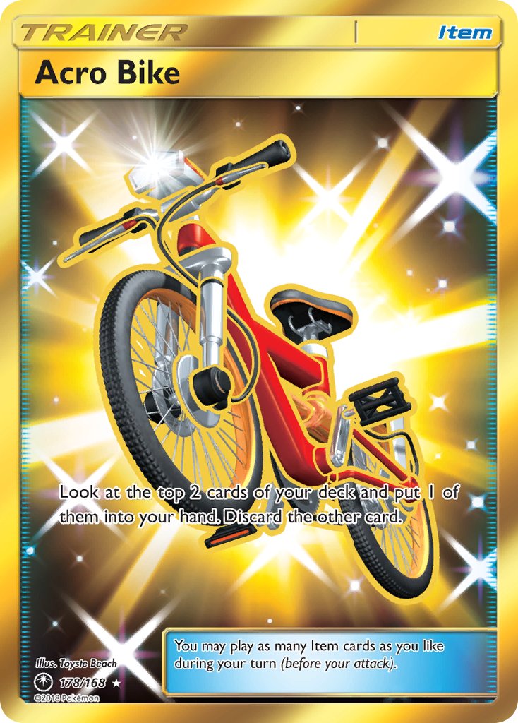 178/168 Acro Bike (Secret Rare)