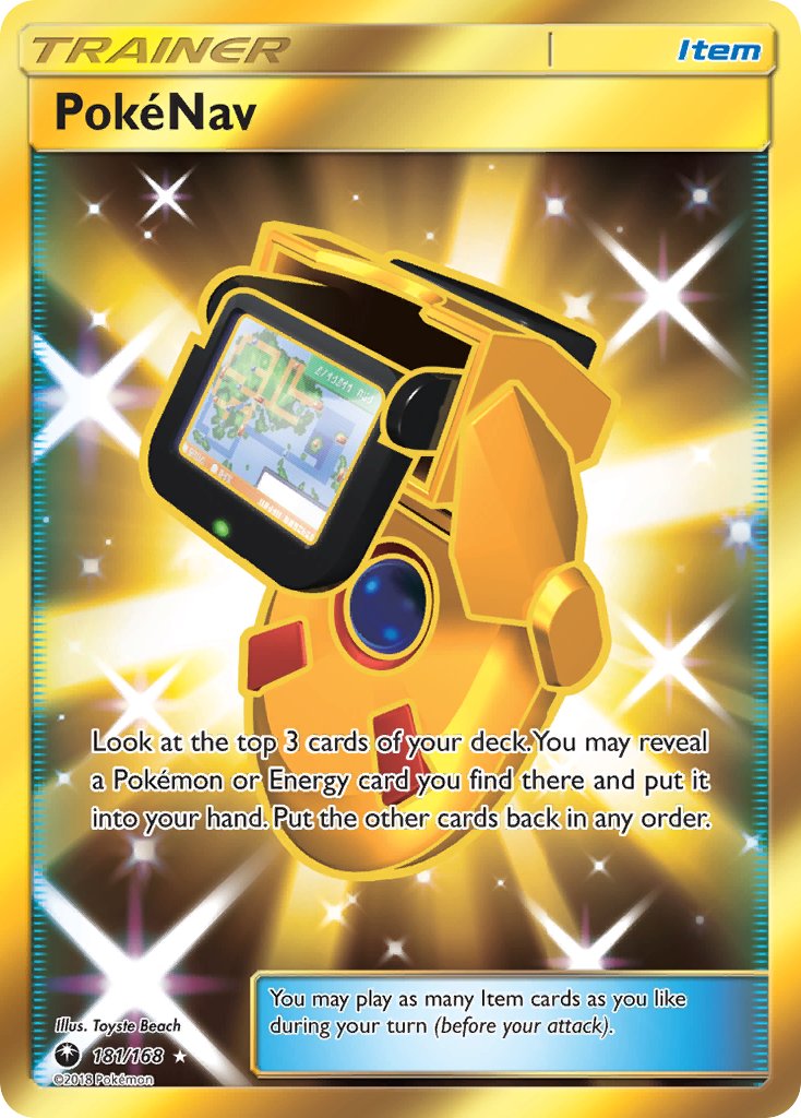 181/168 PokeNav (Secret Rare)