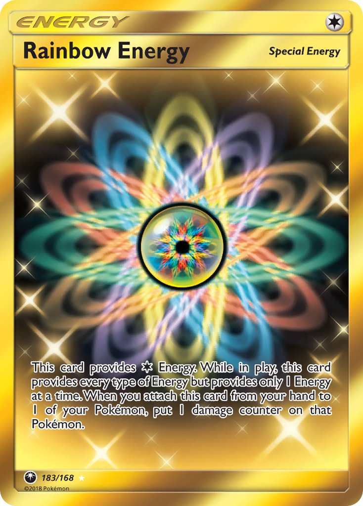 183/168 Rainbow Energy (Secret Rare)