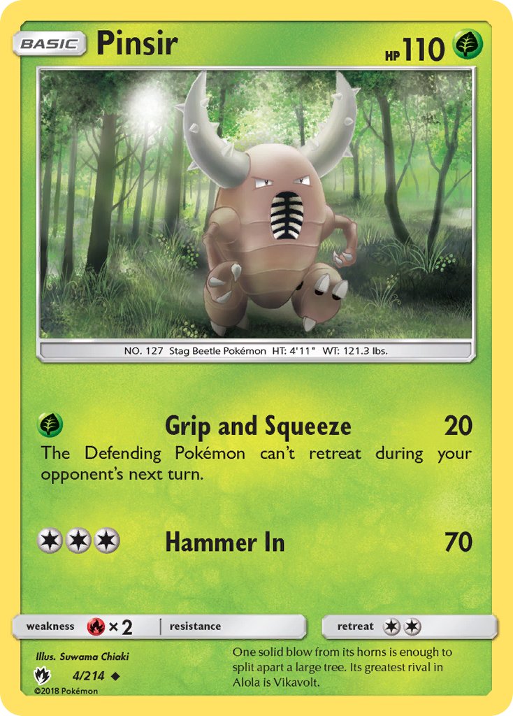 4/214 Pinsir