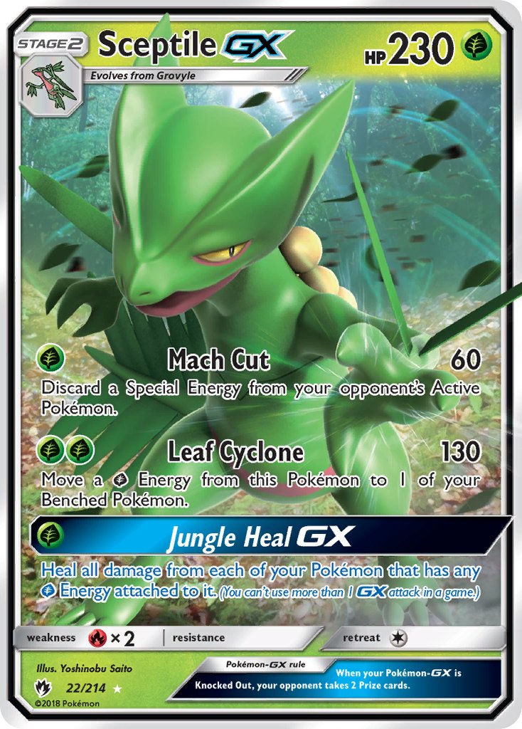022/214 Sceptile GX