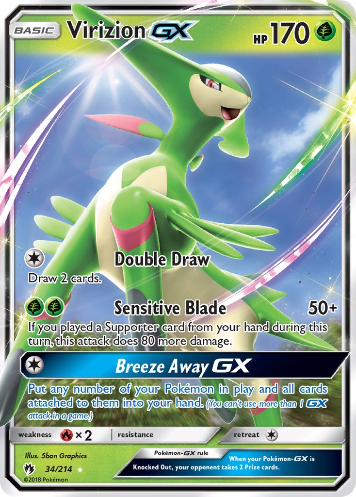 034/214 Virizion GX