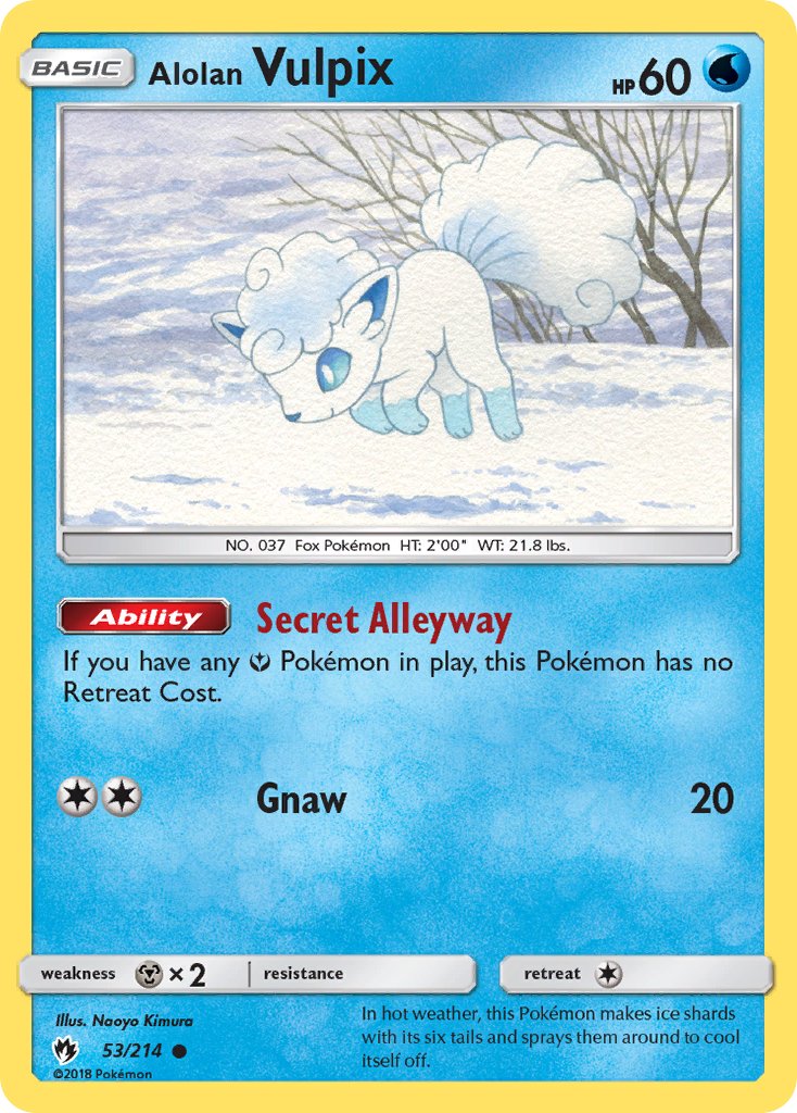 053/214 Alolan Vulpix
