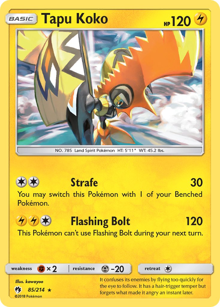 85/214 Tapu Koko