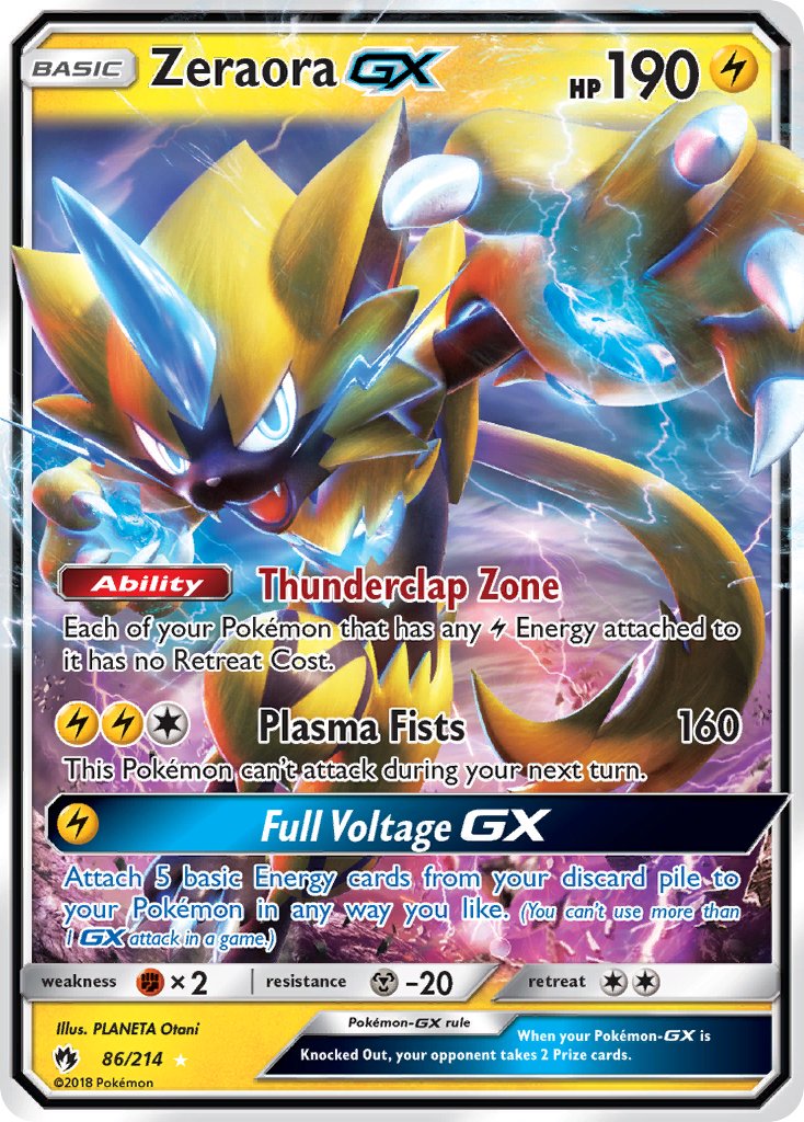 086/214 Zeraora GX