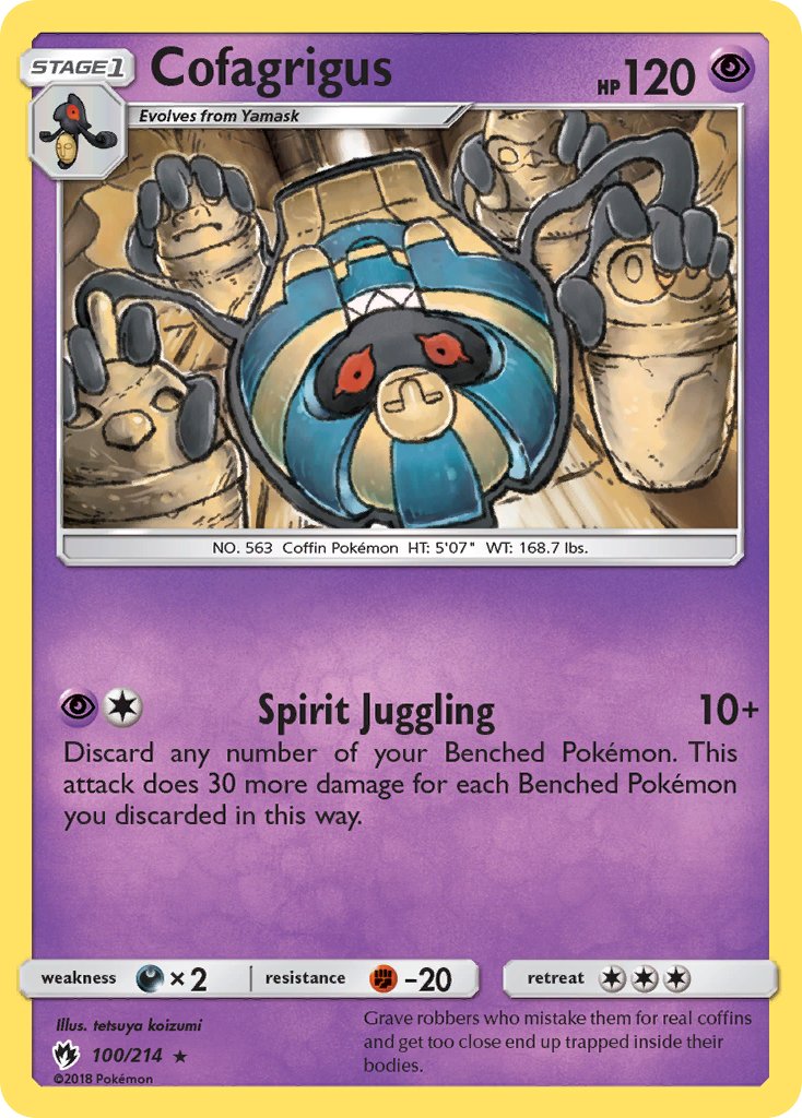 100/214 Cofagrigus