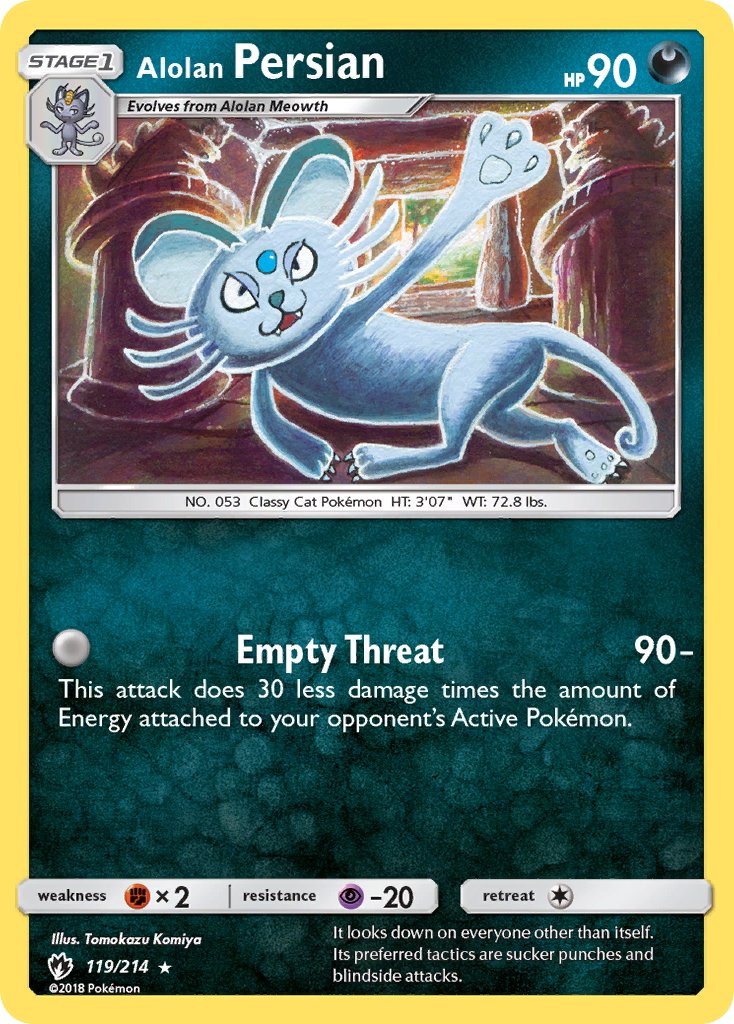 119/214 Alolan Persian