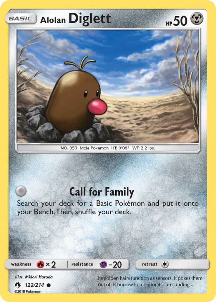 122/214 Alolan Diglett
