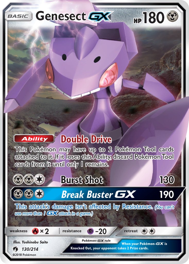 130/214 Genesect GX