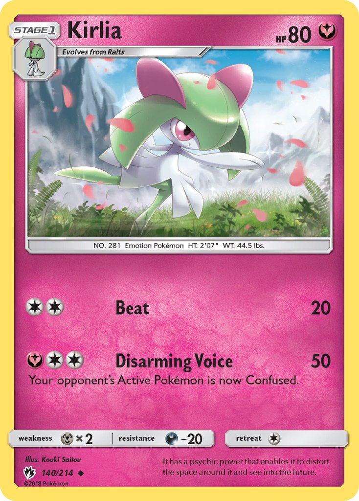 140/214 Kirlia