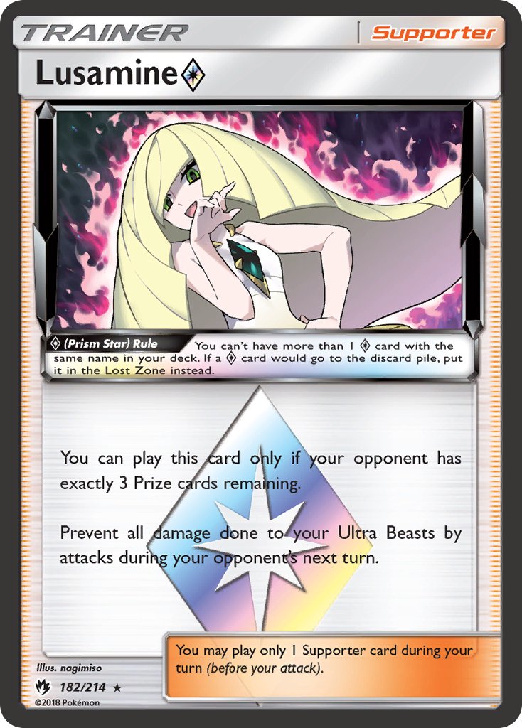 182/214 Lusamine♦