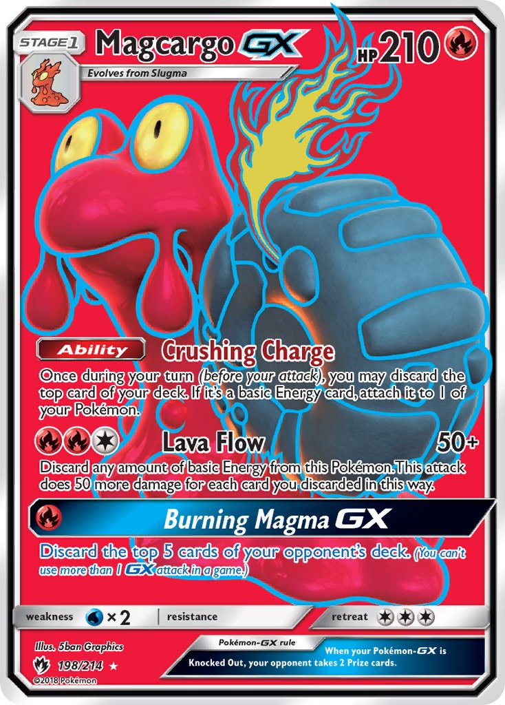 198/214 Magcargo GX (Full Art)