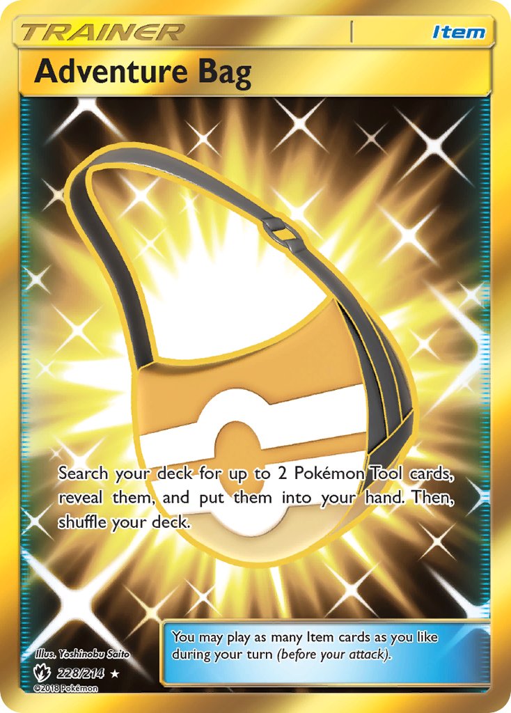 228/214 Adventure Bag (Secret Rare)
