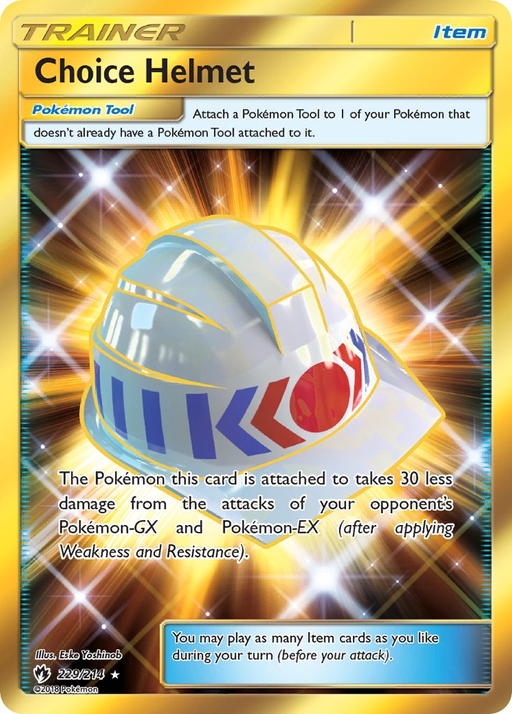 229/214 Choice Helmet (Secret Rare)