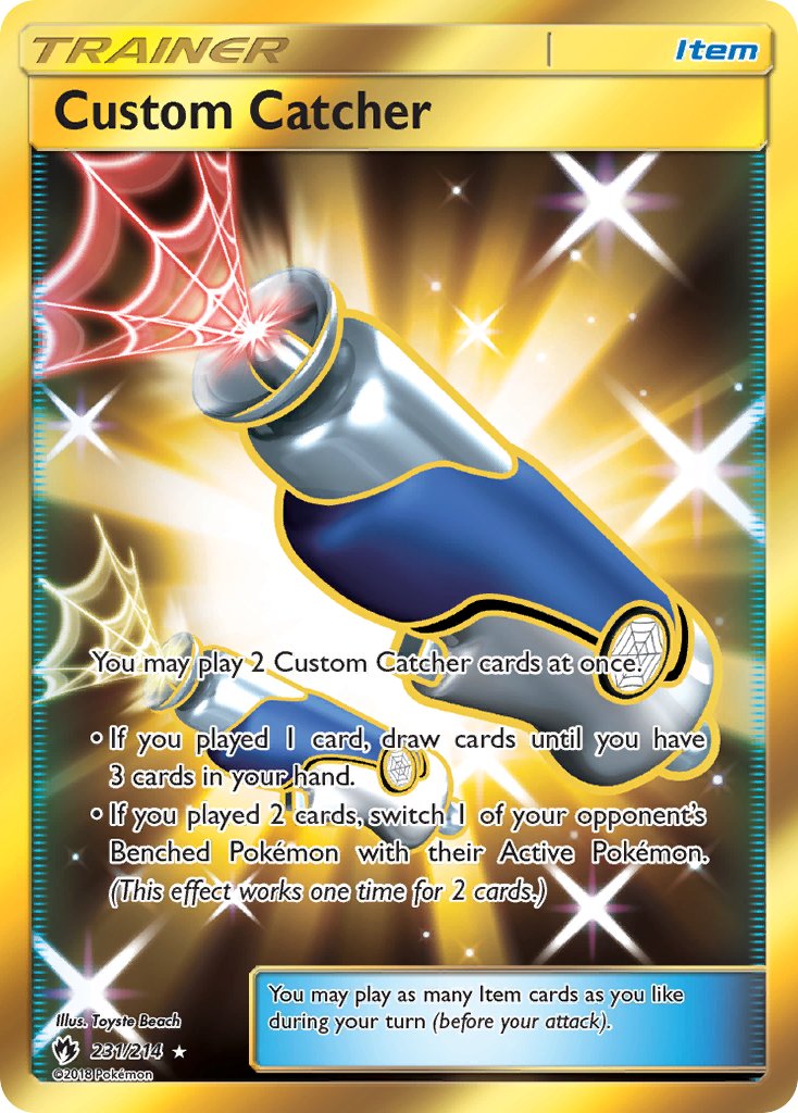 231/214 Custom Catcher (Secret Rare)