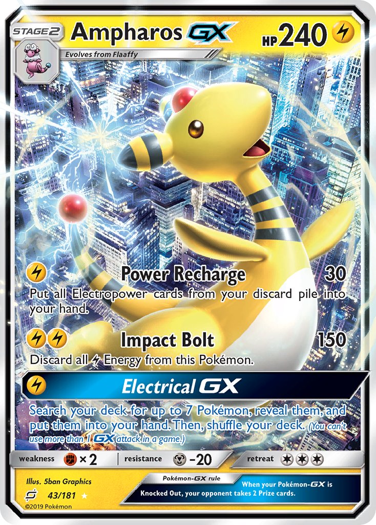 043/181 Ampharos GX