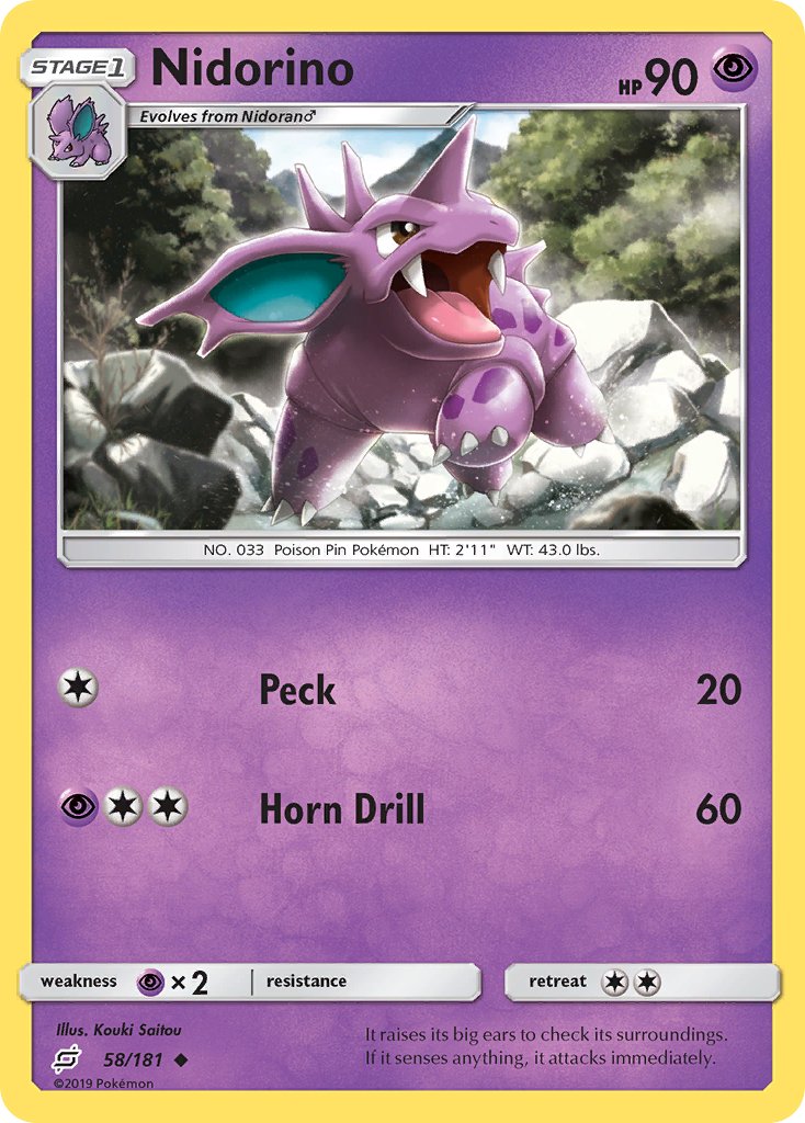 058/181 Nidorino