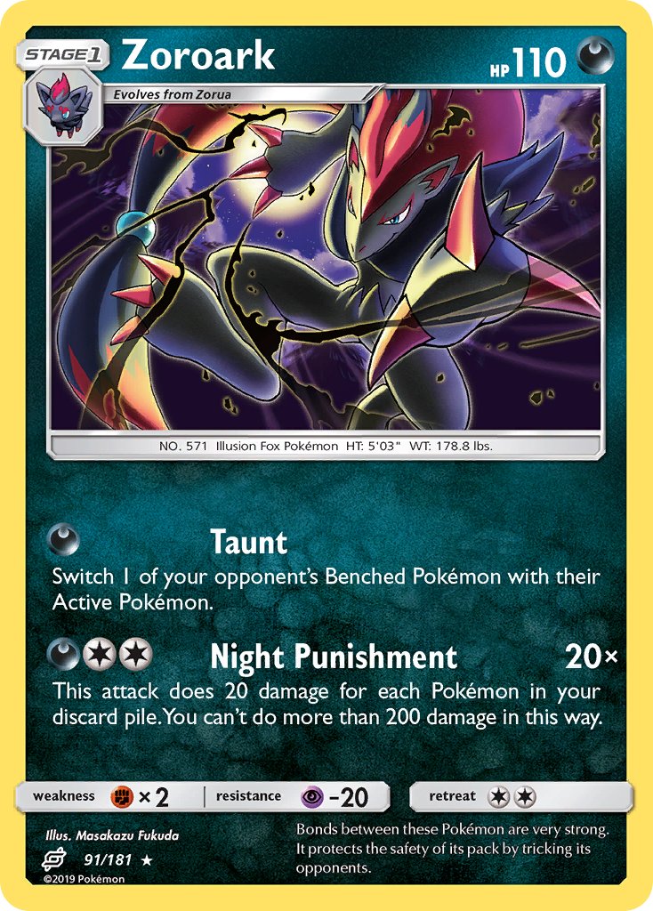 091/181 Zoroark