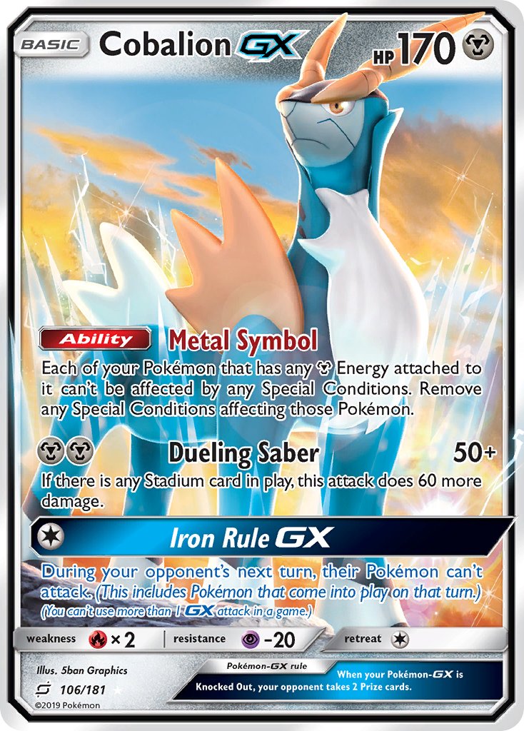 106/181 Cobalion GX