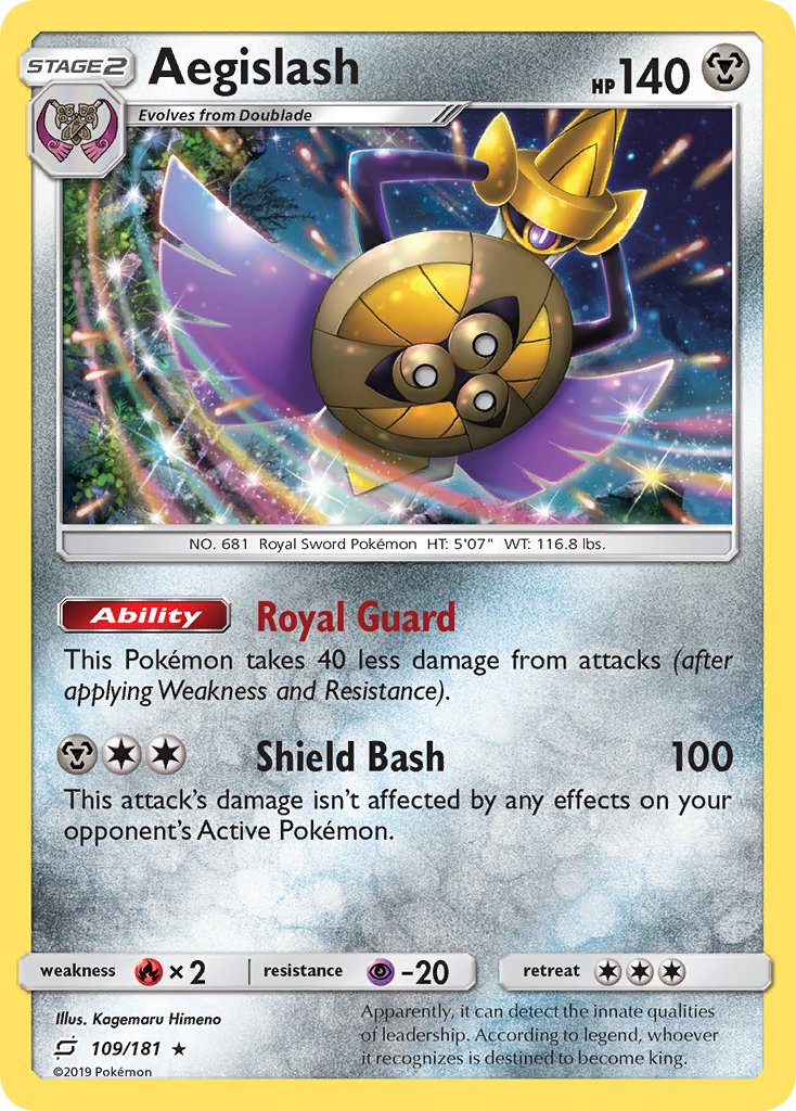 109/181 Aegislash