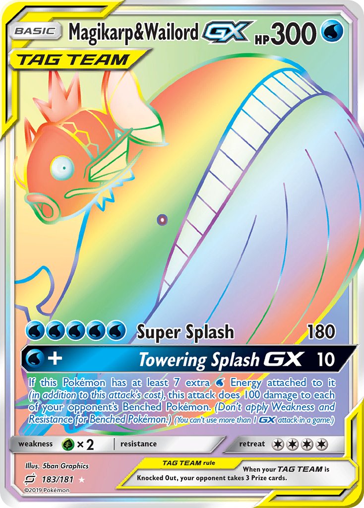 183/181 Magikarp & Wailord GX