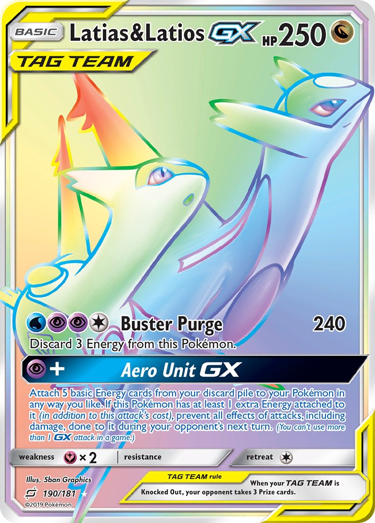 190/181 Latias & Latios GX