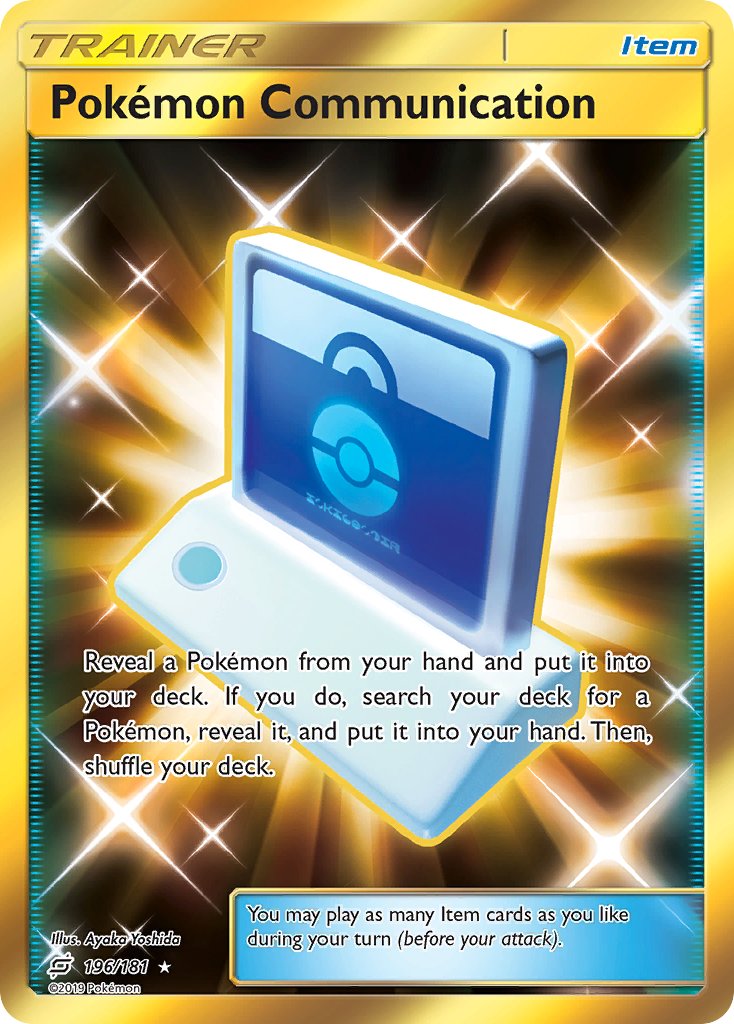 196/181 Pokémon Communication