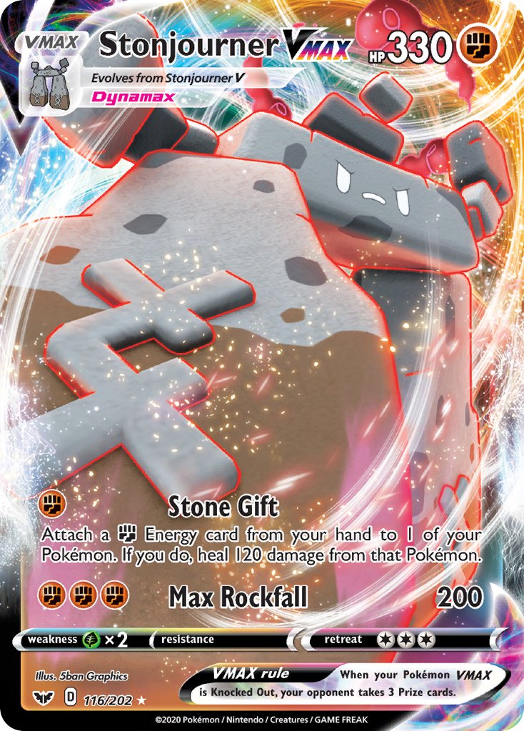 116/202 StonjournerVMAX