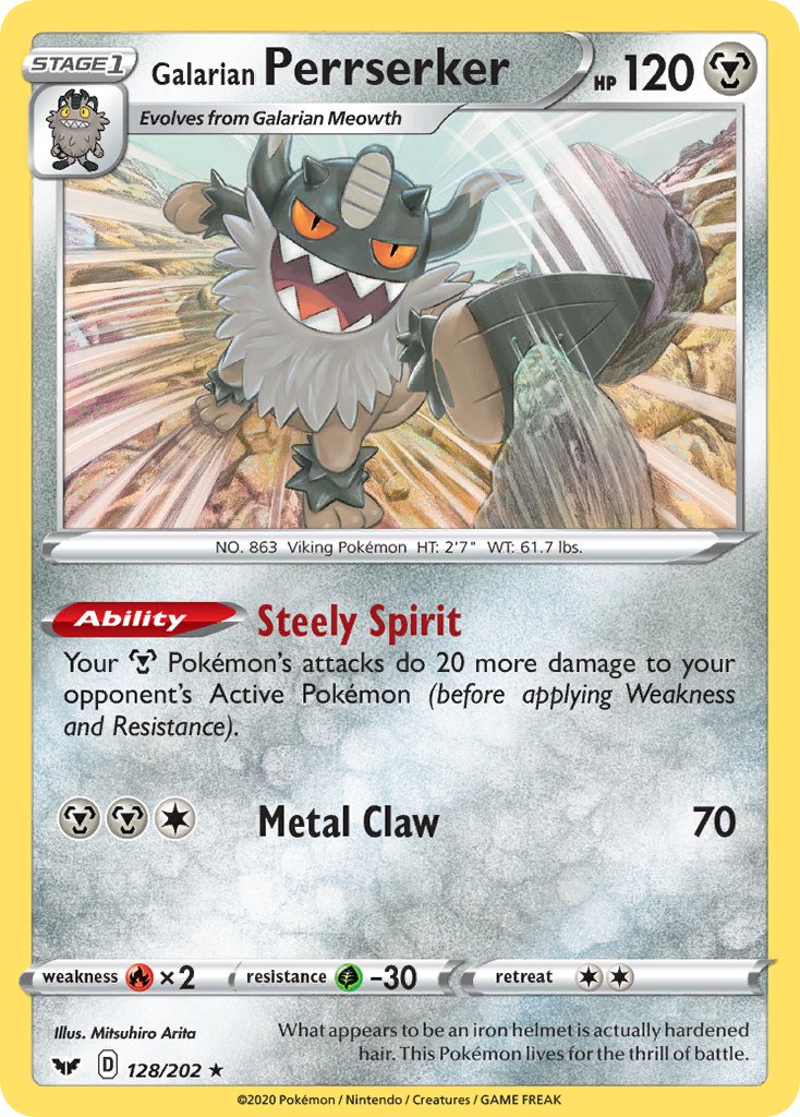 128/202 Galarian Perrserker