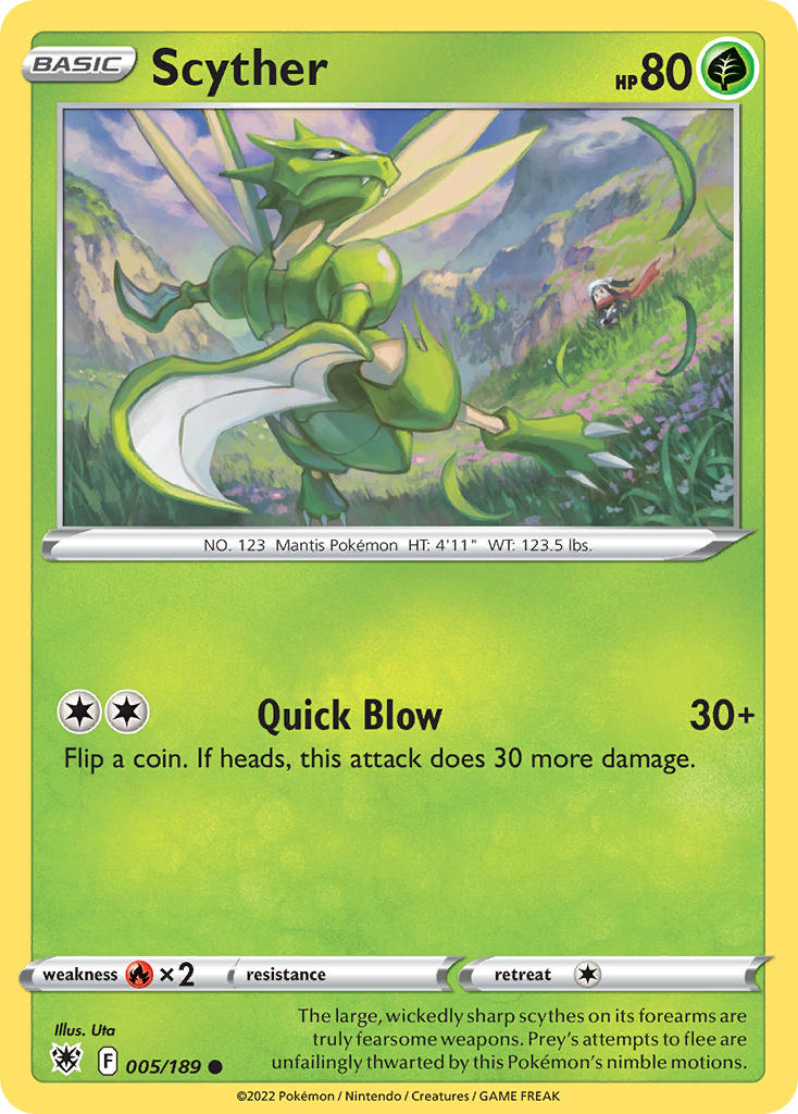 005/189 Scyther