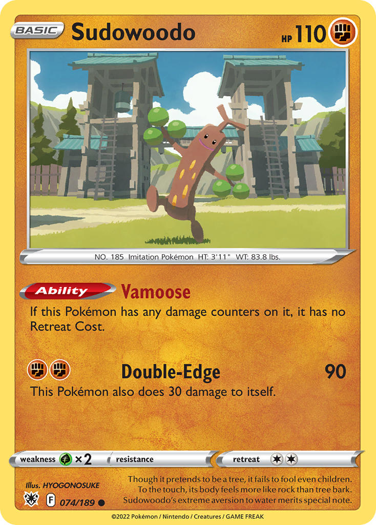 074/189 Sudowoodo