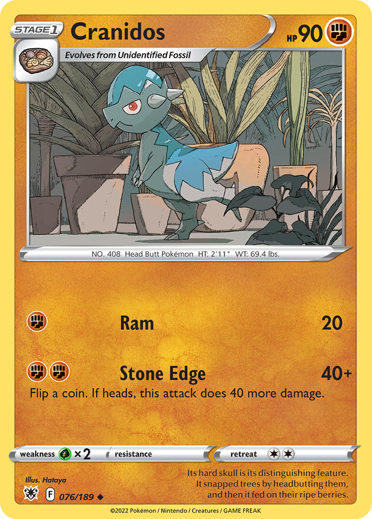 076/189 Cranidos