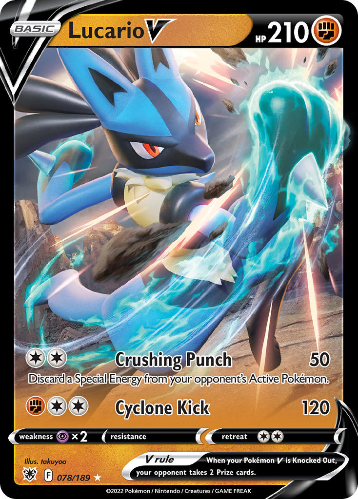 078/189 Lucario V